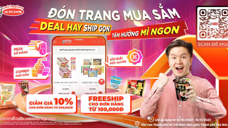 Acecook Việt Nam ra mắt trang bán hàng điện tử ESHOP ACECOOOK VIỆT NAM