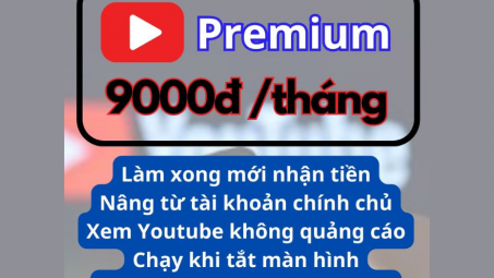 Cảnh báo sập bẫy lừa đảo trực tuyến gói YouTube Premium giá 9.000 đồng