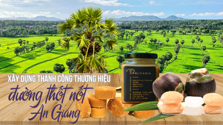 Xây dựng thành công thương hiệu đường thốt nốt An Giang