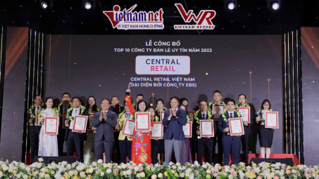 Doanh số cao, đầu tư mạnh, Central Retail vững ngôi quán quân ngành Bán lẻ năm 2023