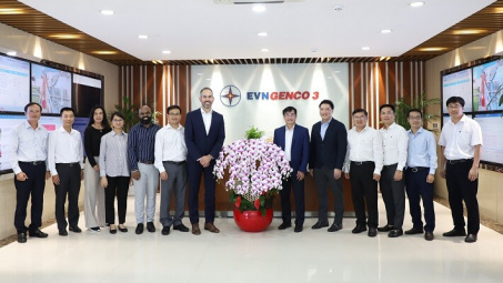 EVNGENCO3 làm việc với GE về quản lý vận hành, bảo dưỡng Nhà máy điện Phú Mỹ