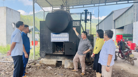 Bắc Giang: kinh phí khuyến công hỗ trợ thiết bị máy móc trong chế biến nông sản vùng Tây Yên Tử