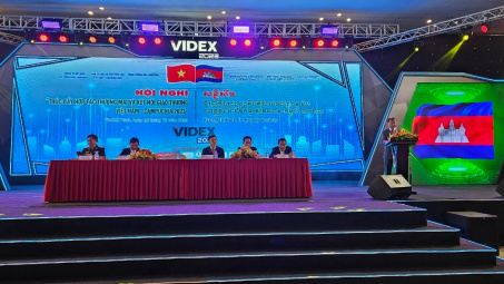 Tạo thuận lợi cho doanh nghiệp Việt Nam - Campuchia thúc đẩy hợp tác thương mại, kết nối giao thương