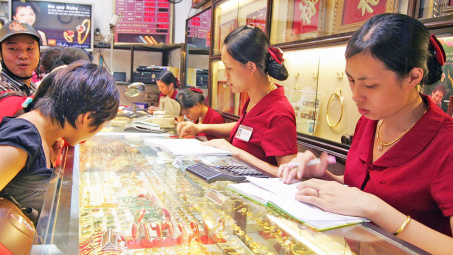 Sửa quy định liên quan đến giao dịch, mua bán vàng miếng
