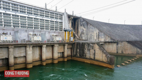 Mực nước hồ thủy điện ngày 2/10: Hồ Thác Bà vượt mực nước tối thiểu