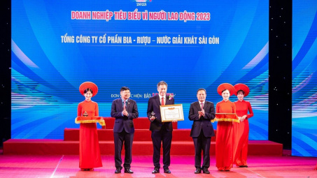 SABECO lần đầu tiên được vinh danh Doanh nghiệp tiêu biểu vì người lao động