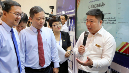 EVNHCMC giới thiệu thành tựu chuyển đổi số tại Triển lãm TECH4LIFE