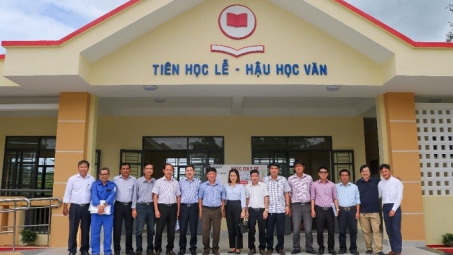 Thủy điện Vĩnh Sơn - Sông Hinh tài trợ xây dựng Trường học tại tỉnh Phú Yên