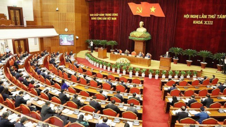 Ngày làm việc thứ sáu Hội nghị Trung ương 8 khóa XIII