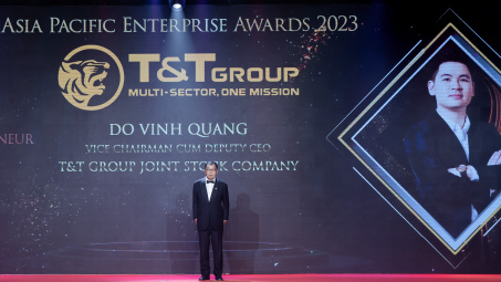 Phó Chủ tịch Tập đoàn T&T Group Đỗ Vinh Quang nhận giải Doanh nhân xuất sắc châu Á 2023