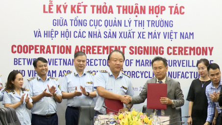 Phối hợp, ngăn chặn hành vi sản xuất, kinh doanh phụ tùng xe máy giả