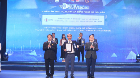 EVNICT đạt Giải thưởng chuyển đổi số Việt Nam 2023