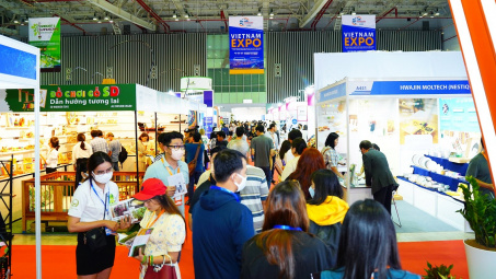 VIETNAM EXPO 2023 tại TP. Hồ Chí Minh quy tụ 1.600 gian hàng