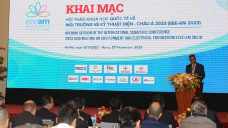 Khai mạc Hội thảo khoa học quốc tế về Môi trường và Kỹ thuật điện - Châu Á
