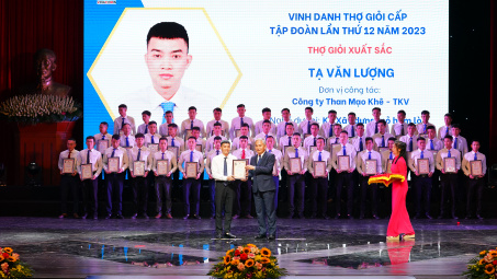 TKV: Vinh danh 254 thợ giỏi xuất sắc cấp Tập đoàn