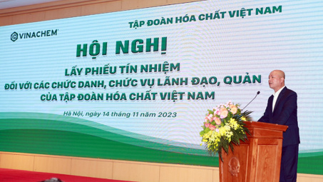 VINACHEM tổ chức Hội nghị người đại diện phần vốn và Lấy phiếu tín nhiệm lãnh đạo