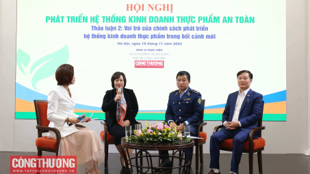 [TIN ẢNH] Hội nghị "Phát triển hệ thống kinh doanh thực phẩm an toàn"