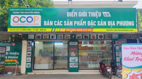 Nghệ An: Nhiều giải pháp đẩy mạnh tìm kiếm thị trường cho các sản phẩm OCOP