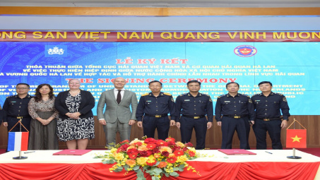 Hải quan Việt Nam - Hà Lan ký Thỏa thuận thực hiện Hiệp định hợp tác cấp Nhà nước