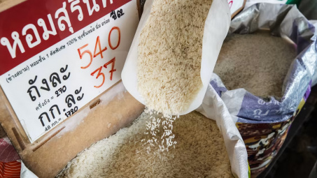 Thái Lan hạ mục tiêu xuất khẩu gạo năm 2023 xuống mức 7,5 triệu tấn