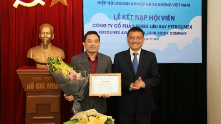 Petrolimex Aviation chính thức trở thành Hội viên Hiệp hội doanh nghiệp hàng không Việt Nam