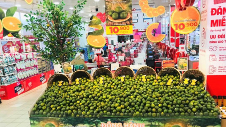 Central Retail cam kết tiêu thụ hàng chục tấn cam sành Vĩnh Long