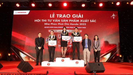 Honda Việt Nam công bố kết quả Hội thi Tư vấn sản phẩm xuất sắc năm 2022
