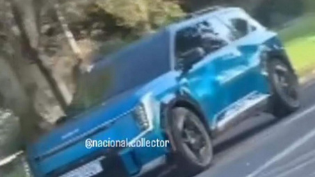 Kia EV9 xuất hiện không lớp ngụy trang trước khi ra mắt năm 2023