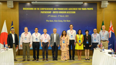 Các nước CPTPP và Anh ngồi lại đàm phán về việc Anh gia nhập Hiệp định