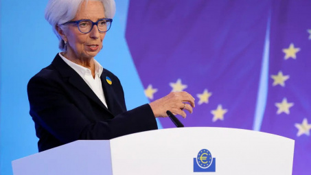 ECB tăng lãi suất lần thứ 5 liên tiếp, có thể đẩy lãi suất lên cao nhất 3,5%