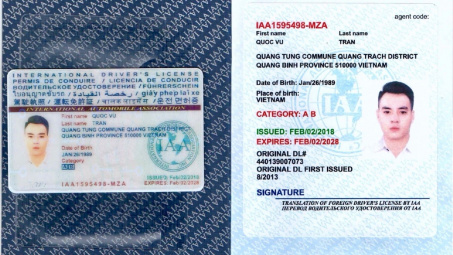 Quy định về thủ tục cấp bằng lái xe quốc tế?