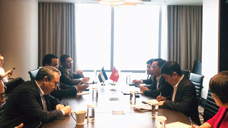 Trao đổi hợp tác giữa Lãnh đạo VINACHEM với Bộ trưởng Đầu tư, Công nghiệp và Thương mại nước Cộng hòa Uzbekistan