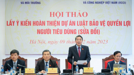 Tiếp tục hoàn thiện Dự thảo Luật Bảo vệ quyền lợi người tiêu dùng (sửa đổi)