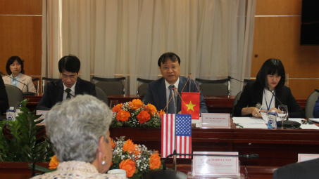 Thứ trưởng Đỗ Thắng Hải tiếp bà Marisa Largo, Thứ trưởng Bộ Thương mại Hoa Kỳ