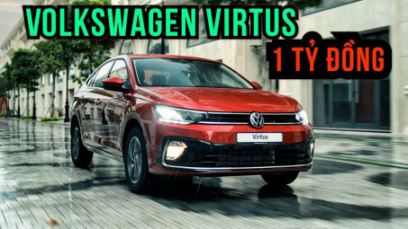 Chi tiết Volkswagen Virtus 2023 giá 1 tỷ đồng, lấy gì cạnh tranh Vios và Accent?