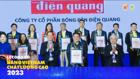 Điện Quang 27 năm liên tục đạt danh hiệu Hàng Việt Nam chất lượng cao
