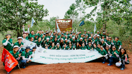 Nestlé Việt Nam được ghi nhận về nỗ lực bảo vệ rừng, góp phần giảm tác động từ biến đổi khí hậu