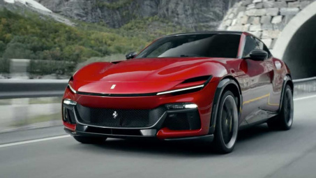Siêu SUV Ferrari Purosangue gây ấn tượng với động cơ V12