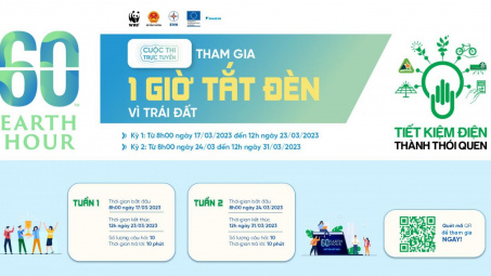 Phát động cuộc thi trực tuyến “Tìm hiểu kiến thức về Chiến dịch Giờ Trái đất năm 2023”
