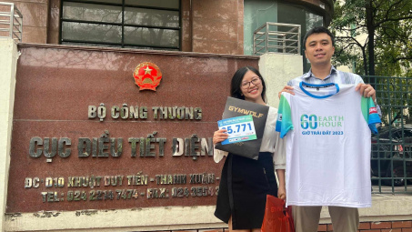 Đếm ngược đến Giải chạy hưởng ứng Chiến dịch Giờ Trái đất năm 2023