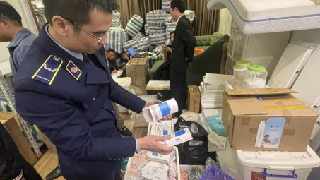 Hà Nội: Kiểm soát chống buôn lậu, gian lận thương mại qua cảng hàng không quốc tế Nội Bài