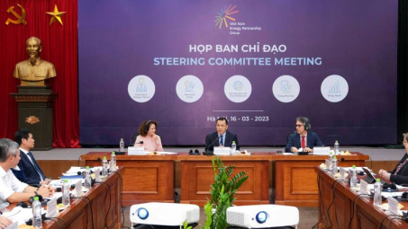 Thứ trưởng Đặng Hoàng An họp Ban Chỉ đạo Nhóm đối tác năng lượng Việt Nam (VEPG)