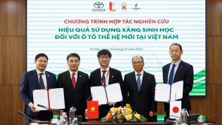 Toyota Việt Nam triển khai dự án nghiên cứu hiệu quả sử dụng nhiên liệu sinh học