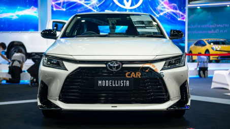 Bắt gặp Toyota Vios 2023 độ Modellista tại BIMS 2023: thể thao hơn, nội thất được nâng cấp