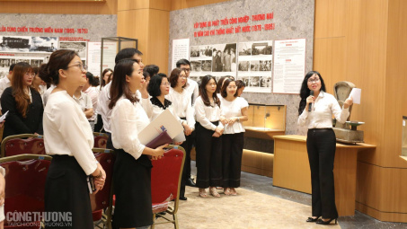 Tuổi trẻ Cục Thương mại điện tử và Kinh tế số: Học tập truyền thống - Cống hiến tương lai