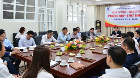 Phiên họp lần thứ nhất Hội đồng trường Trường Đại học Điện lực nhiệm kỳ 2023 - 2028