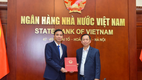 Công bố Quyết định bổ nhiệm Phó Tổng Biên tập Thời báo Ngân hàng