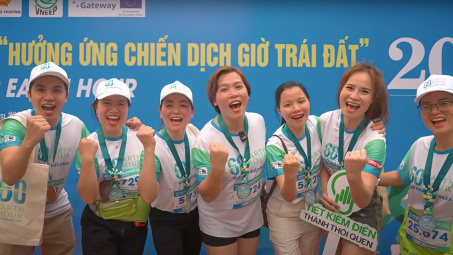 Cảm xúc của các vận động viên sau Giải chạy hưởng ứng Chiến dịch Giờ Trái đất 2023
