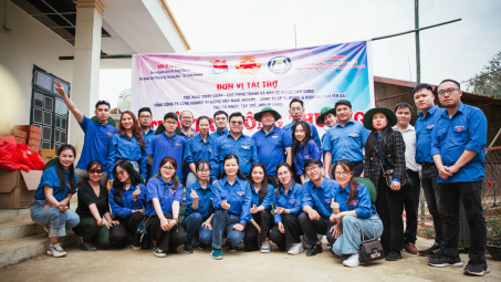 Thanh niên Bộ Công Thương khánh thành Công trình “Tiếp bước em đến trường” tại xã Chế Tạo