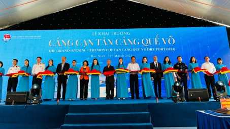 Phát triển Tân Cảng Quế Võ trở thành cảng đích khu vực phía Bắc